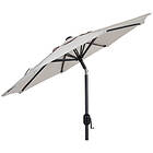 Brafab Cambre parasoll antracit/khaki Ø200 cm