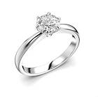 Classic Festive 23 vitguld diamantring enstens 0,70 ct 686-070-VK