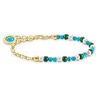 Thomas Sabo Charm Club Charmista shimmering gold bead berlockarmband A2130-140-7