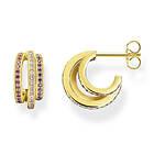 Thomas Sabo örhängen gold rings with colourful stones CR663-973-7