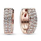 Pandora Timeless Pave Double-row hoops 282622C01