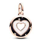 Pandora Hearts Medallion Charm 14k Rose gold-plated berlock 783080C01