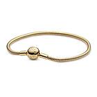 Pandora Moments Snake Chain 14k Gold-Plated armband 568748C00-21