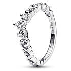 Pandora Ring Stackable Regal Swirl Tiara Sterling silver ring 192232C01-56
