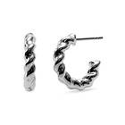 Edblad Indio hoops L silverfärgad 126661