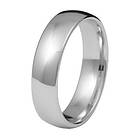 Kohinoor 903-521v 5mm förlovningsring 14k vitguld 17½