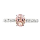 Lykka Elegance pink vitguld morganit-diamantring-175