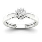 Lykka Elegance Flower cathedral vitguld diamantring -185