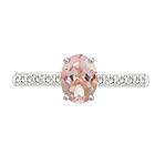 Lykka Elegance pink vitguld morganit-diamantring-180