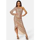 Elle Zeitoune Leon One Shoulder Sequin Dress