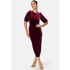 Happy Holly Irse Velvet Midi Dress