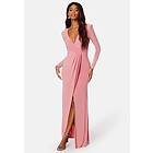 Goddiva Long Sleeve Maxi Dress