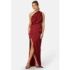 Elle Zeitoune Wenona Satin One Shoulder Dress