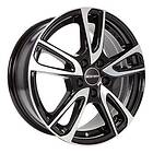 GMP Astral Black Machined Face 7x17 5/112 ET45 B66.6