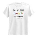 Netshirt.se Wife Google T-shirt Medium