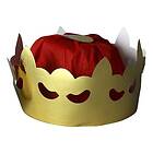 One Kungakrona i Papp Guld Metallic size (barnstorlek)