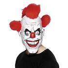 Smiffys Läskig Clownmask med Hår One size