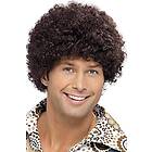 Smiffys Disco Dude Brun Afroperuk One size