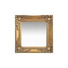 Be Basic Spegel Barock 40x40 cm Väggspegel barockstil guld 1346621