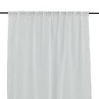 Venture Home Gardinlängd Kaya Multiband Curtain Polyester/linenlook White 140*290 Multi b 15924-601