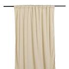 Venture Home Gardinlängd Mary Curtain Polyester/velvet Beige 135*250 Multi band 15925-702