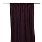 Venture Home Gardinlängd Mary Curtain Polyester/velvet Plum 135*250 Multi band 15925-709