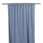 Venture Home Gardinlängd Mary Curtain Polyester/velvet Blue 135*250 Multi band 15925-707