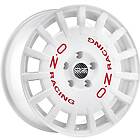OZ Rally White 7x17 5/100 ET45 CB68.1