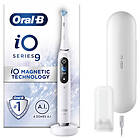 Oral-B iO9 White Alabaster Electric Toothbrush with Charging Travel Case Toothbrush