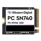 WD PC SN740 NVMe SSD 2 TB M.2 2230 PCI SDDPTQE-2T00