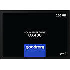 GoodRAM CX400 SSD 256GB 2,5" (6,3cm) SATAIII Gen.2 intern retail SSDPR-CX400-256-G2