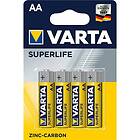 Varta Superlife R6/AA Batery 1.5V 4-Pack