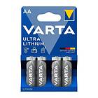 Varta Professional Lithium AA 1.5V 2900mAh 4-Pack