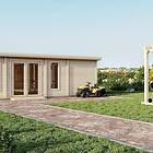 Luoman Stuga Lillevilla Ruovesi m2 fritidshus 22,2m2 0144 74 30 00 M2