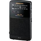 Sangean SR35 Fickradio, Svart