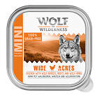 Wolf of Wilderness MINI Adult 6 x 150g portionsform Wide Acres Chicken