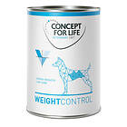 Concept for Life Veterinary Diet Weight Control 6 x 400g 400G