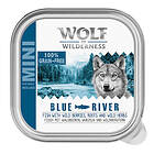 Wolf of Wilderness Ekonomipack: MINI Adult 24 x 150g portionsform Blue River Fish