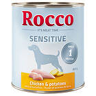 Rocco Sensitive 24 x 800g Kyckling & potatis 800G