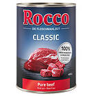 Rocco 1 x 400g hundfoder Classic Rent nötkött