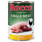 Rocco Ekonomipack: Single Meat 6 x 400g Kyckling 400G