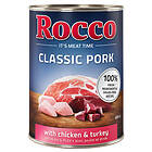 Rocco Ekonomipack: Classic Pork x 400g Kyckling & kalkon 400G