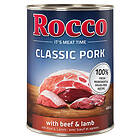 Rocco Ekonomipack: Classic Pork x 400g Nötkött & lamm 400G