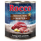 Rocco Limited Edition: Vintermenu Nötkött med kalkon & potatis 6 x 800g