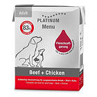 Platinum Adult Menu Beef Chicken Våtfoder till Hund 12 x 375g