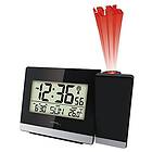 Technoline WT 536 projektionsalarm Clock, radiostyrd klocka, svart, 147 x 42 x 9