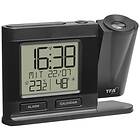 Tfa Dostmann 60.5017.01 DCF Alarm Clock Svart Larmtider 1