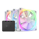 NZXT F120 RGB White PWM 120mm 3-pack