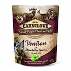 Carnilove Dog Adult Venison with Strawberry Leaves Paté 300g