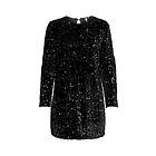 Only Klänning onlAnika Sequin LS Dress Wvn